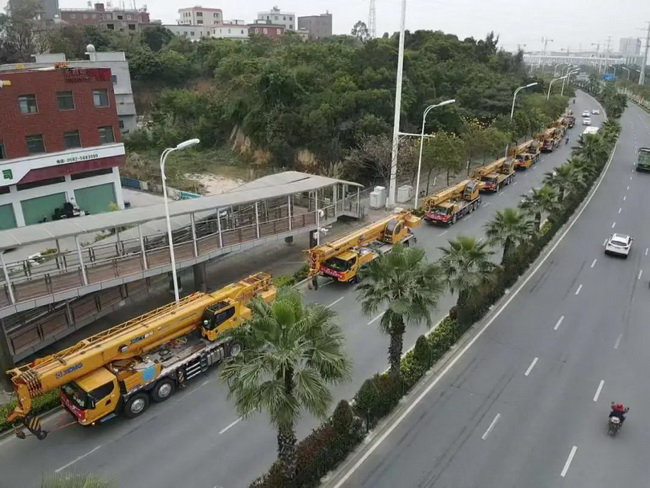 开云足球起重机械建设泉州方舱医院